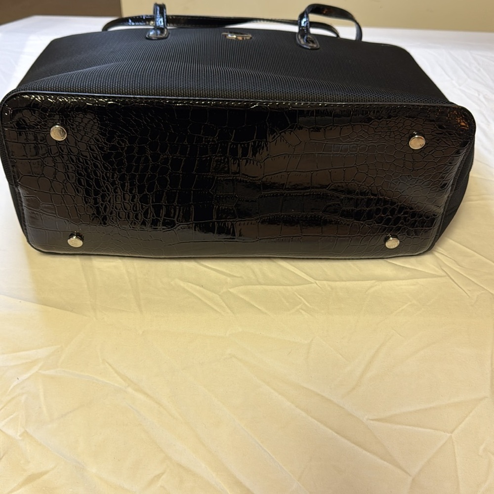 Joy‎ Mangano Gray Tote Bag with Sleek Design - Picture 2 of 10